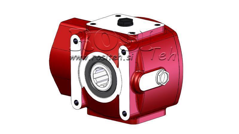 PŘEVODOVKA - PŘEVODOVKA RT90 PRO HYDRAULICKÝ MOTOR MP/MR POMĚR 3.1:1