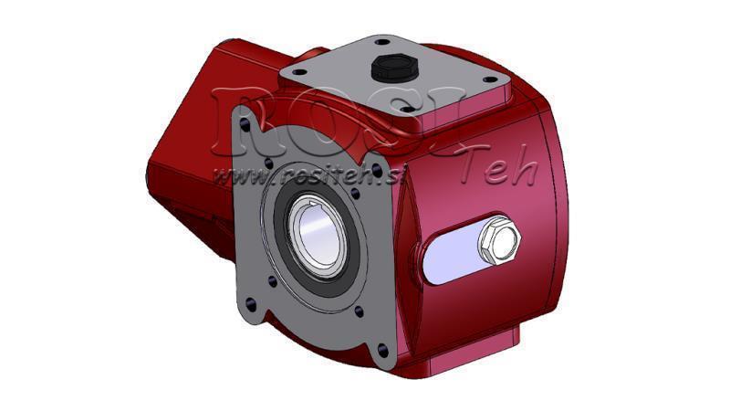 PŘEVODOVKA - PŘEVODOVKA RT90EC PRO HYDRAULICKÝ MOTOR MP/MR/MS POMĚR 3.1:1