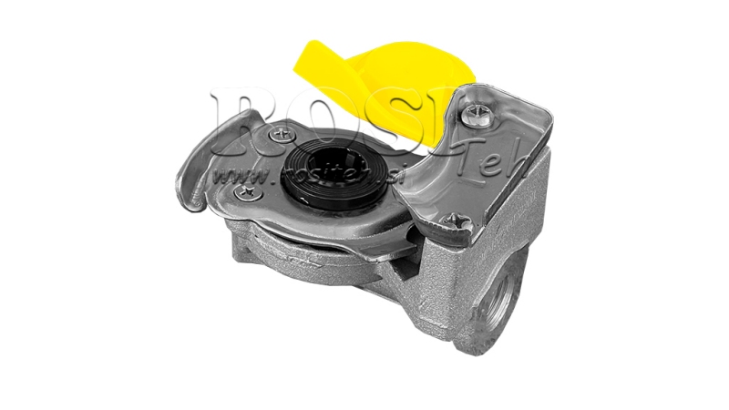 QUICK COUPLING MALE FOR AIR YELLOW