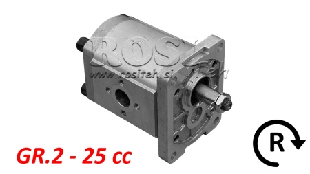 HIDRAVLIČNA ČRPALKA GR.2 25 CC DESNA - PRIROBNICE