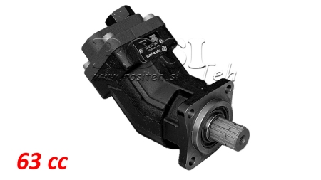 HYDRAULICKÉ PUMPA Z ŠEDÉHO ŽELEZA 65CC BANÁN