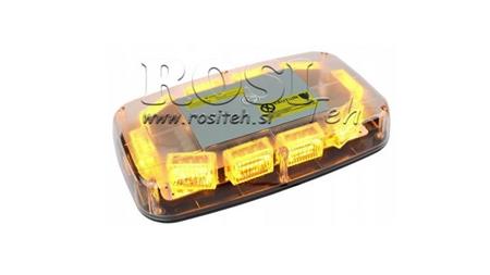LED MAGNETIC STROBE ROTATING LIGHT 20 LED 50W 12V-24V