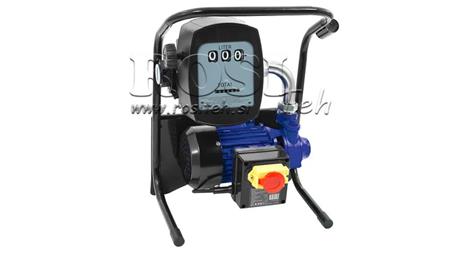 DIESEL FUEL PUMP 600W 40 l/min WITH METER AND DISPENSING GUN