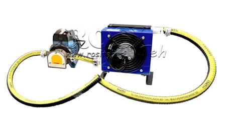 CHLAZENÍ HYDRAULICKÉHO OLEJE 50 lit/min 230V
