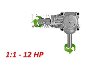 ЪГЛОВА СКОРОСТНА КУТИЯ L-150J 1:1 (12HP-9KW)