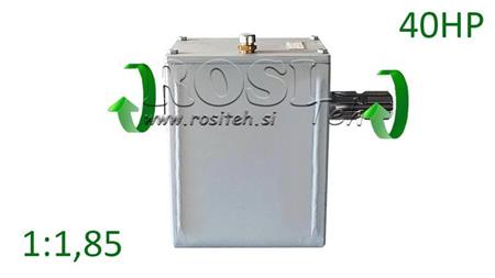 REDUKTOR TRAKTORU - 1:1.85 (40HP-30kW) ŽENSKÝ-MUŽSKÝ