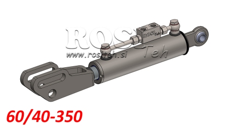 2TON. HYDRAULICKÝ TŘETÍ BOD POINT 60/40-350 (700MM-1050MM)
