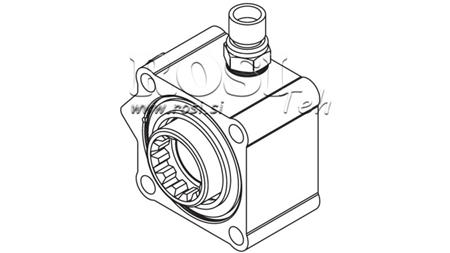 HYDRAULIC PUMP DRIVE - ZF ALUMINIUM WITH SWITCH