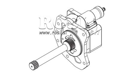 HYDRAULICKÉ ČERPADLO POHON - MERCEDES G155 - 2 ACTROS