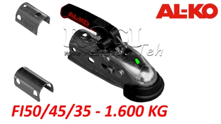 VLEČNA KLJUKA AL-KO AK-161 ZA AVTO PRIKOLICO OKROGLA FI50-45-35 1.600KG