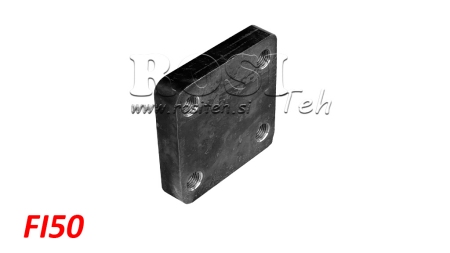 MOUNTING FLANGE FOR SWIVEL TOWING HOOK fi50 IN HOUSING