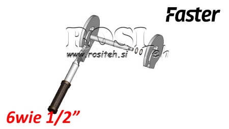 PÁKA PRO MULTI-FASTER 6CESTY 1/2 PEVNÁ ČÁST