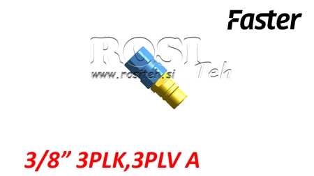 RYCHLOSPOJKA SAMEC PRO MULTI-FASTER 3/8 3PLK 3PLV A POHYBLIVÁ ČÁST