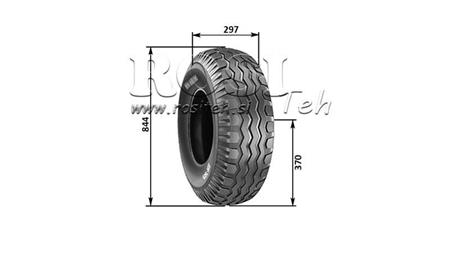 11.5/80-15.3 PNEUMATIKA BKT AW909 14pl S RÁFEM 9.00X15.3