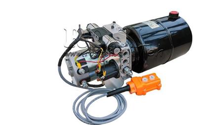 MINI HYDRAULICKÝ AGREGÁT 12V DC - 1.6kW = 2.1cc - 8 lit - montáž obousměrná (kov)