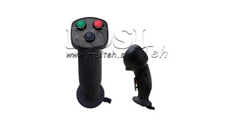 REMOTE CONTROL HANDLE ROSI JOYSTICK - 3 BUTTONS BUTTON