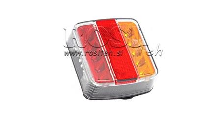 LED REAR LIGHT FOR TRAILER COMBINED 4 FUNCTIONS 12V
