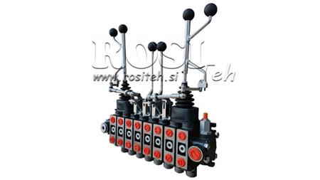 HYDRAULICKÝ VENTIL HIAB 8xPC70 2X EURO JOYSTICK 3 POS