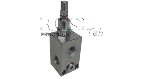 HYDRAULICKÝ REGULÁTOR TLAKU VMP 3/4 20-260 BAR