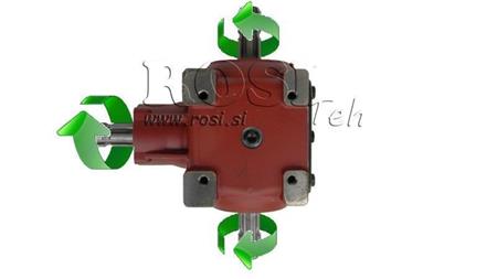 ANGLE REDUCER T-27J 1:1 (55HP-40.4kW)