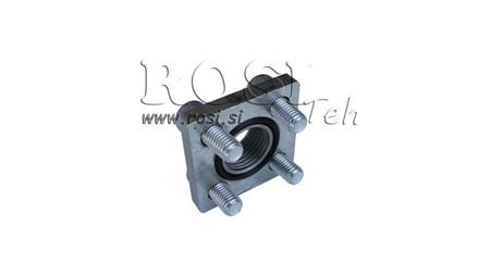 PIPE CONNECTOR 1/2 - STRAIGHT FLANGE fi 40