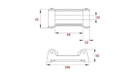ROLLING GUIDE FOR STEEL CABLE DWM 3500