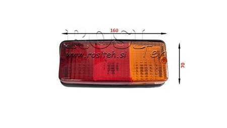 RIGHT REAR RECTANGULAR LIGHT 3 POS