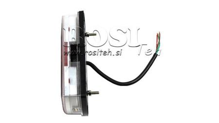 LED ZADNÍ SVĚTLO KOMBINOVANÉ 12/24V PRAVÉ