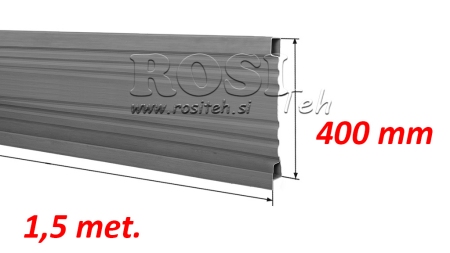 BOČNÍ PANEL PRO SKLÁPACÍ PŘÍVĚS 1.5 MET. - VÝŠKA 400 MM