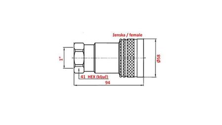 QUICK COUPLING TRACTOR FEMALE 1