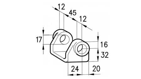 DOUBLE-SIDED HINGE ROMA FLIPPER