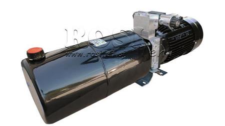 MINI HYDRAULIC AGGREGATE 230V AC (2.2 kW) 120 bar - 8.0 cc - 11.2 lit/min - tank 12 lit