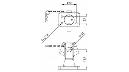 MONTÁŽNÍ SPOJENÍ PŮLKRUHOVÉ IGM-GA276-C