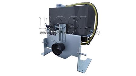 HYDRAULICKÝ AGREGÁT TRAKTORU KAPACITA 100l PRŮTOK 53l/min 4XP80 - S OLEJOVÝM CHLAZENÍM