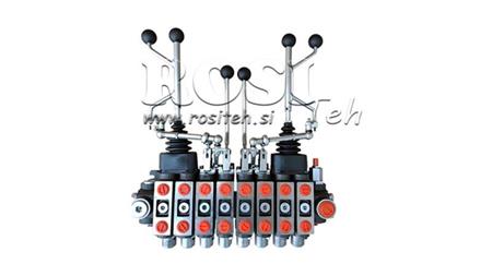 HYDRAULICKÝ VENTIL HIAB 8xPC70 2X EURO JOYSTICK 3 POS
