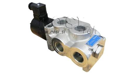 6-way valve 3/4 (6/2) 12V - 140lit