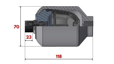 HIDRAVLIČNI AKUMULATOR 0,15 LIT - M18x1,5