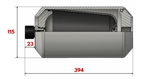 HYDRAULICKÝ AKUMULÁTOR 2.8 LIT - BSP1/2