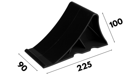 PLASTIK KEIL 225 x 100 x 90 mm