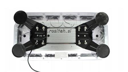 LED MAGNETICKÉ ROTUJÍCÍ SVĚTLO 56 LED 156W 12V-24V