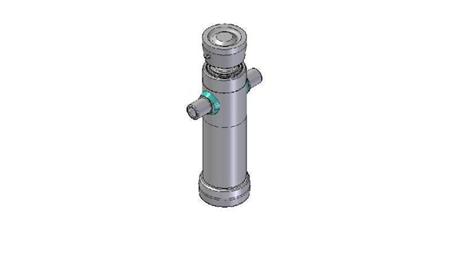 3021S -TELESCOPIC CYLINDER STANDARD/BALL 2 STAGES STROKE 495 DIAMETER 95