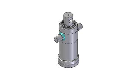 3032F -TELESCOPICKÝ CYLINDER STANDARD/DÍRA 3 STUPNĚ ZDVIH 683 PRŮMĚR 112