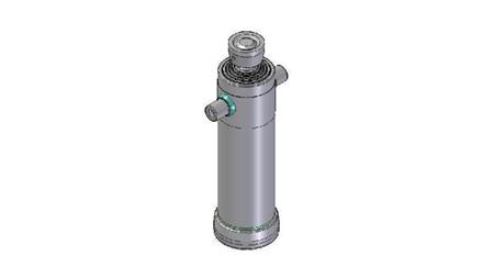 3055S -TELESCOPICKÝ CYLINDR STANDARD/KULIČKA 5 STUPŇŮ ZDVIH 2130 PRŮMĚR 152