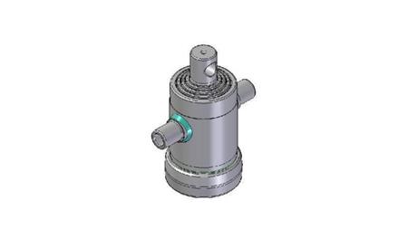 3060F -TELESKOPSKI CILINDER STANDARD/LUKNJA 4 STOPNJE HOD 500 FI 112
