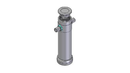 3067S - TELESCOPICKÝ CYLINDR STANDARD/KULIČKA 4 STUPNĚ ZDVIH 1390 PRŮMĚR 112