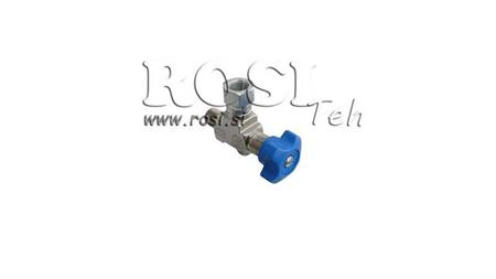 HYDRAULIC VALVE FOR MANOMETER 90°