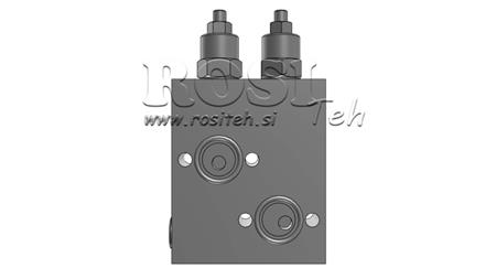 VENTIL PRO HYDRAULICKOU BRZDU HYDRAULICKÉHO MOTORU KPBR-250/1/D