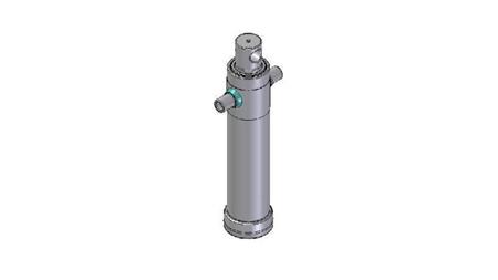 4024F -TELESCOPIC CYLINDER STANDARD/HOLE 2 STAGES STROKE 795 DIAMETER 106
