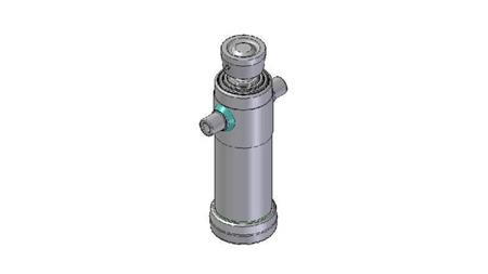 4035S -TELESCOPICKÝ CYLINDR STANDARD/KULIČKA 3 STUPNĚ ZDVIH 1283 PRŮMĚR 124