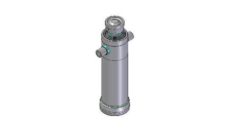 4038S -TELESCOPIC CYLINDER STANDARD/BALL 3 STAGES STROKE 1483 DIAMETER 152